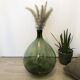 Dame Jeanne vintage green drop
