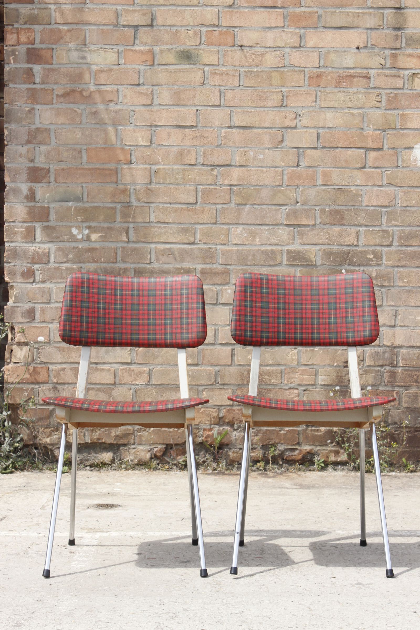 Pair of modernist chairs by Felix Diller, Germany 1950s