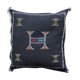 Coussin berbère sabra noir