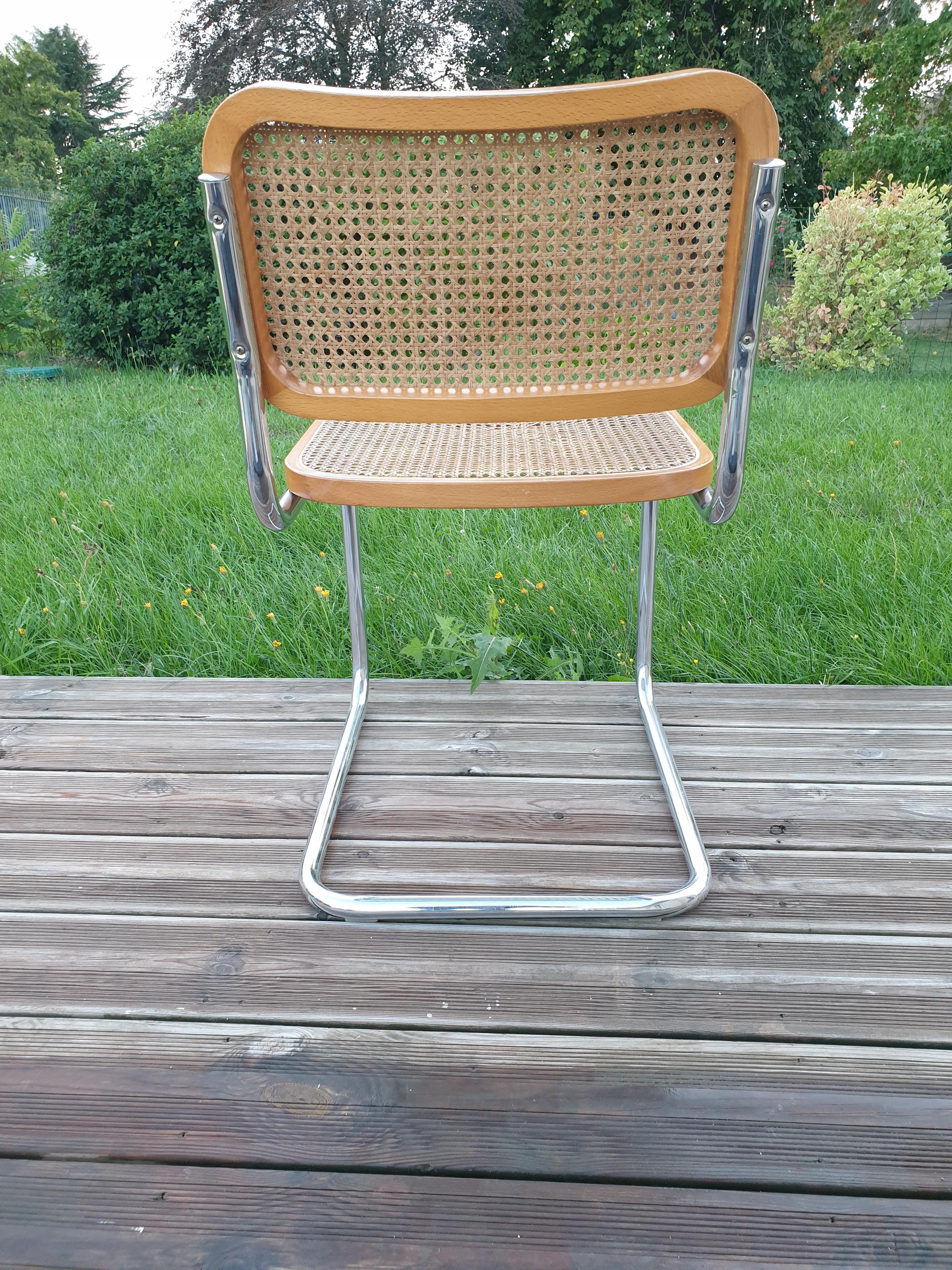 cesca B32 chair by Marcel Breuer