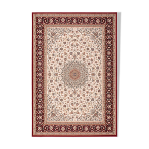 Tapis persan beige rouge