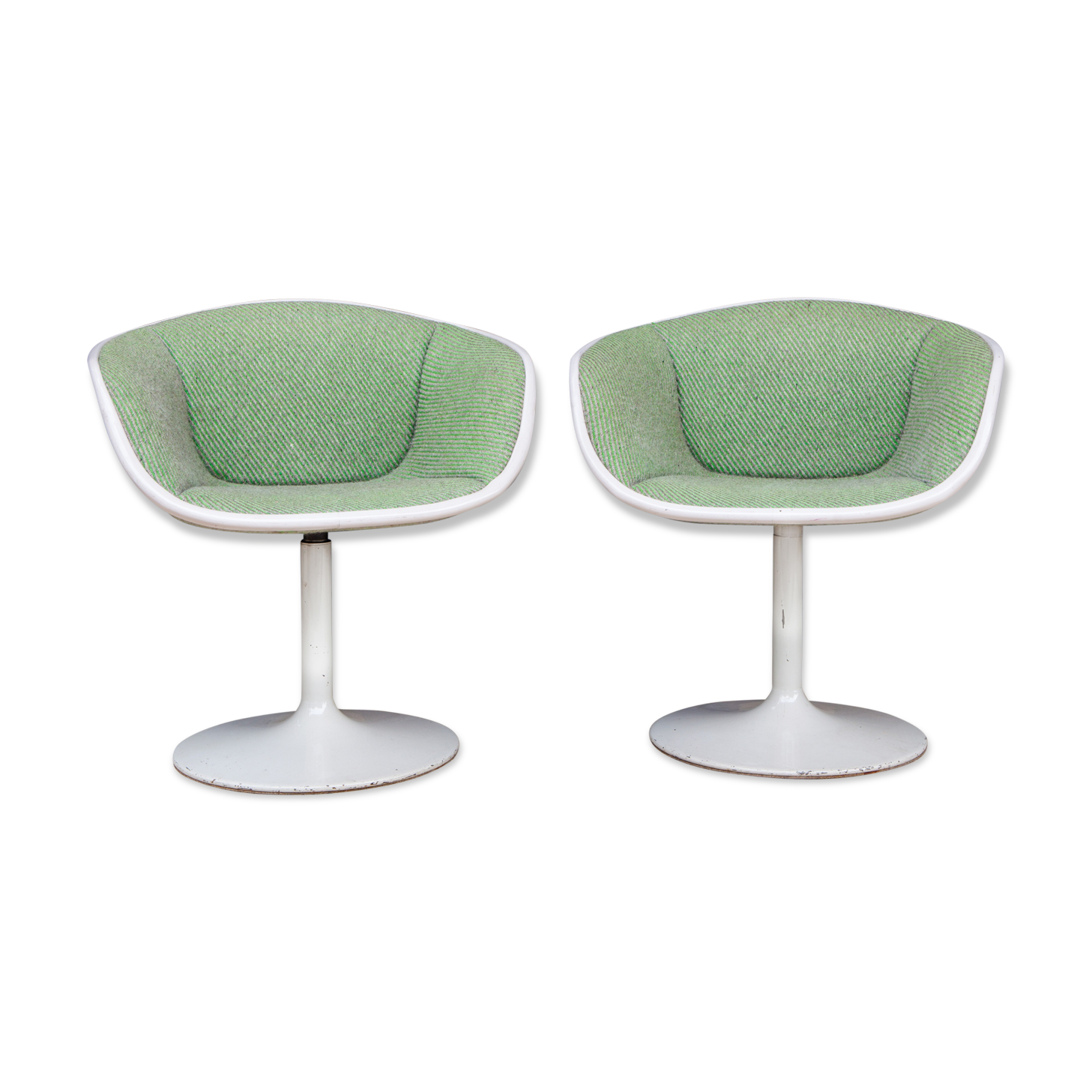Rare pair of chairs F8800 of Pierre Paulin by Artifort