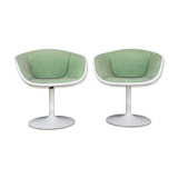 Rare pair of chairs F8800 of Pierre Paulin by Artifort