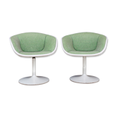 Rare pair of chairs F8800 of Pierre Paulin by Artifort
