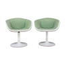 Rare pair of chairs F8800 of Pierre Paulin by Artifort