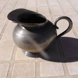 Fine pewter milk jug