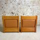 Brutalist armchairs