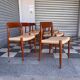 Série de 8 chaises Møller 75