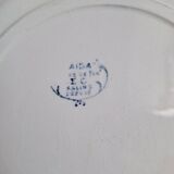 Vintage blue dinner plates