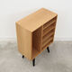 Ash bookcase, Danish design, 70's, production: Denmark
