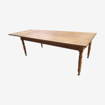 Table de ferme 200 cm extensible