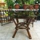 Table en rotin