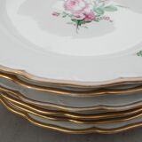 6 flat plates antique porcelain KPM Berlin