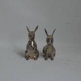 Silver rabbit duo