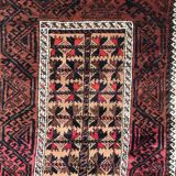 Tapis ancien Turkmen afghan Belutch laine 162x90 cm