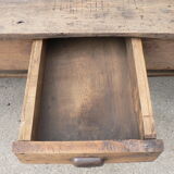 Solid wood farm table