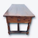 Oak farm table