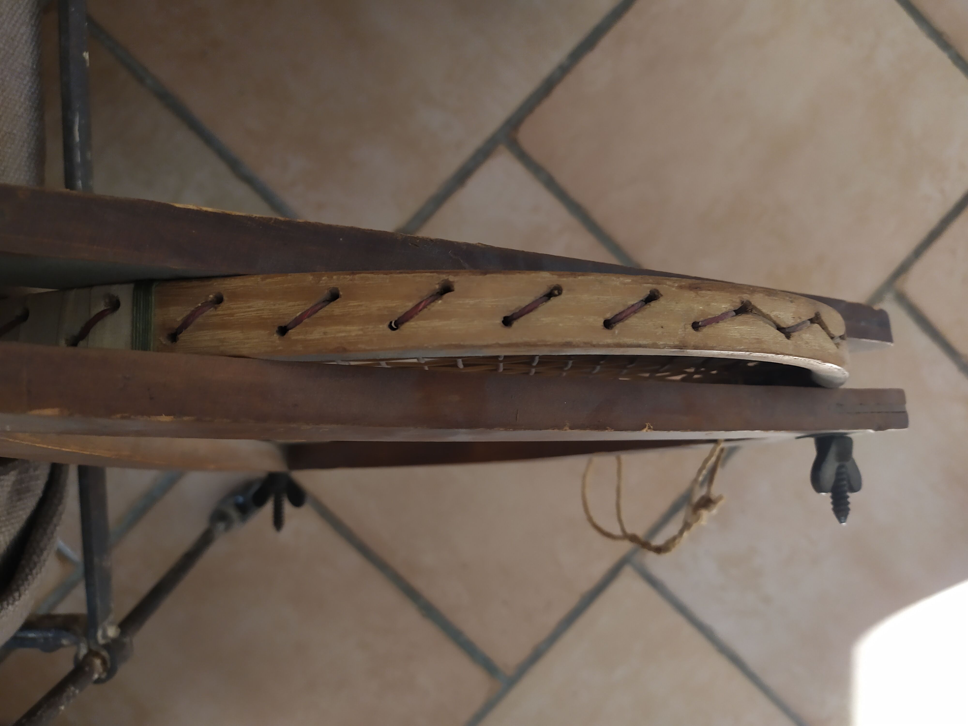 Tennis racket year 1950