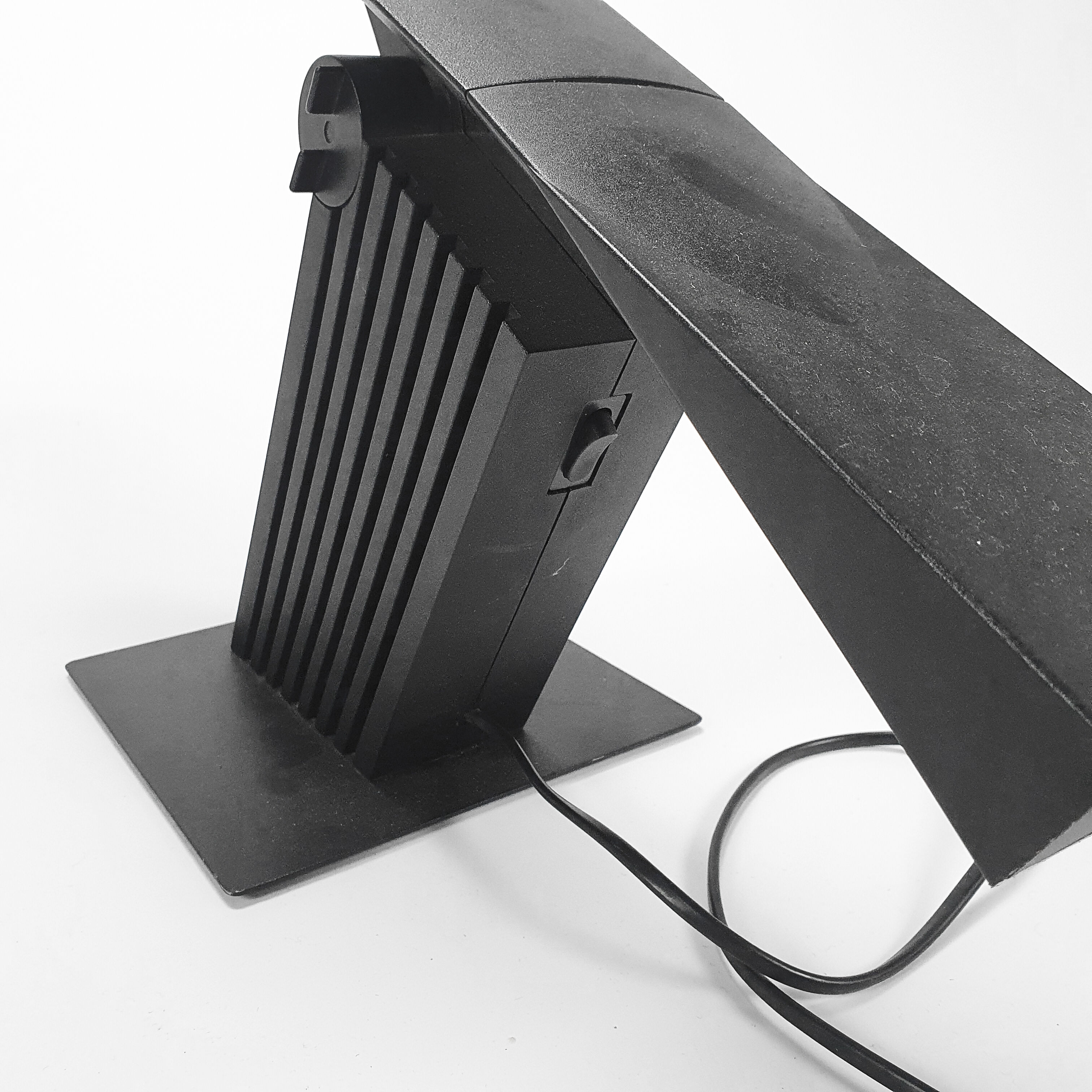 Black condor desk lamp by Hans von Klier for Bilumen, 1988
