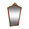Mirror gilded wooden shell