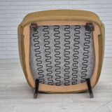 1970s, Danish lounge chair, original condition, furniture velour.
