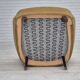 1970s, Danish lounge chair, original condition, furniture velour.