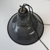 Old industrial pendant light 44 cm