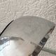 Polished aluminium servant