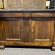 Walnut sideboard marble top 19th