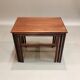 Table basse gigogne palissandre  design scandinave