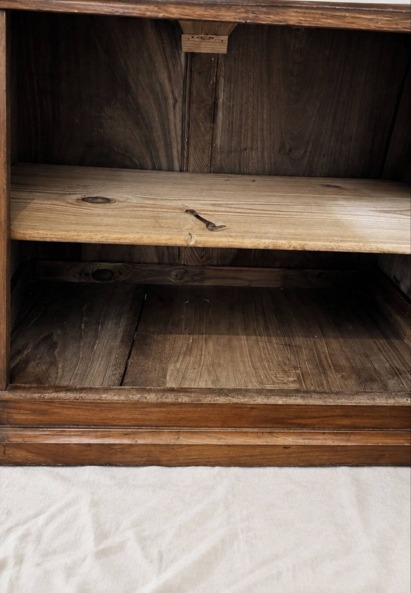 Antique wooden furniture, white marble – dressing table, console, toilet furniture.