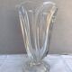 Ancient Crystal Vase From VANNES Decoration France Vintage