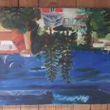 Paul Guiramand oil on canvas