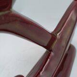 St clément candlestick lamp. bordeaux art deco ceramic