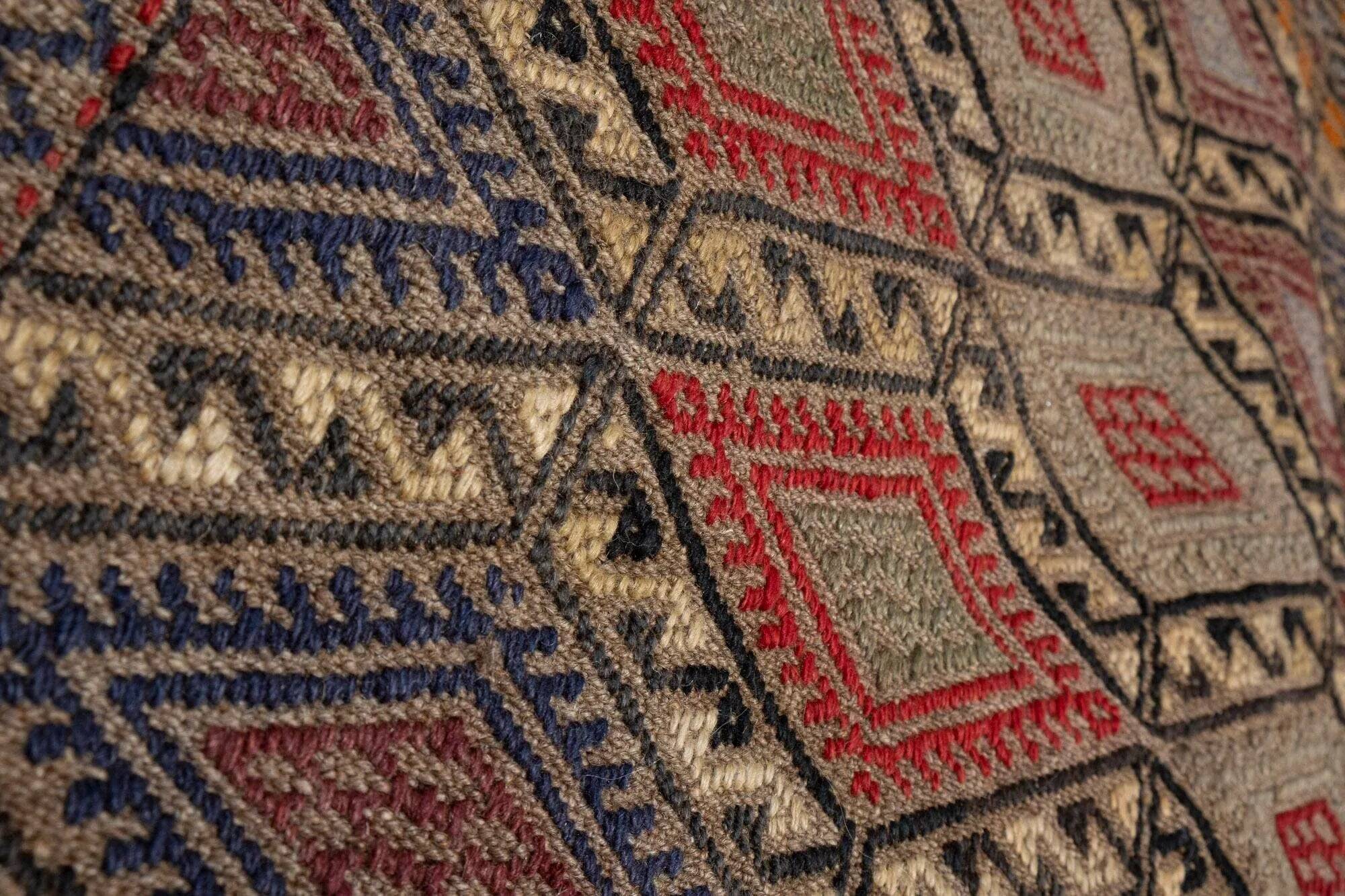 Vintage Turkish hallway rug 52x420 cm