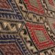 Vintage Turkish hallway rug 52x420 cm