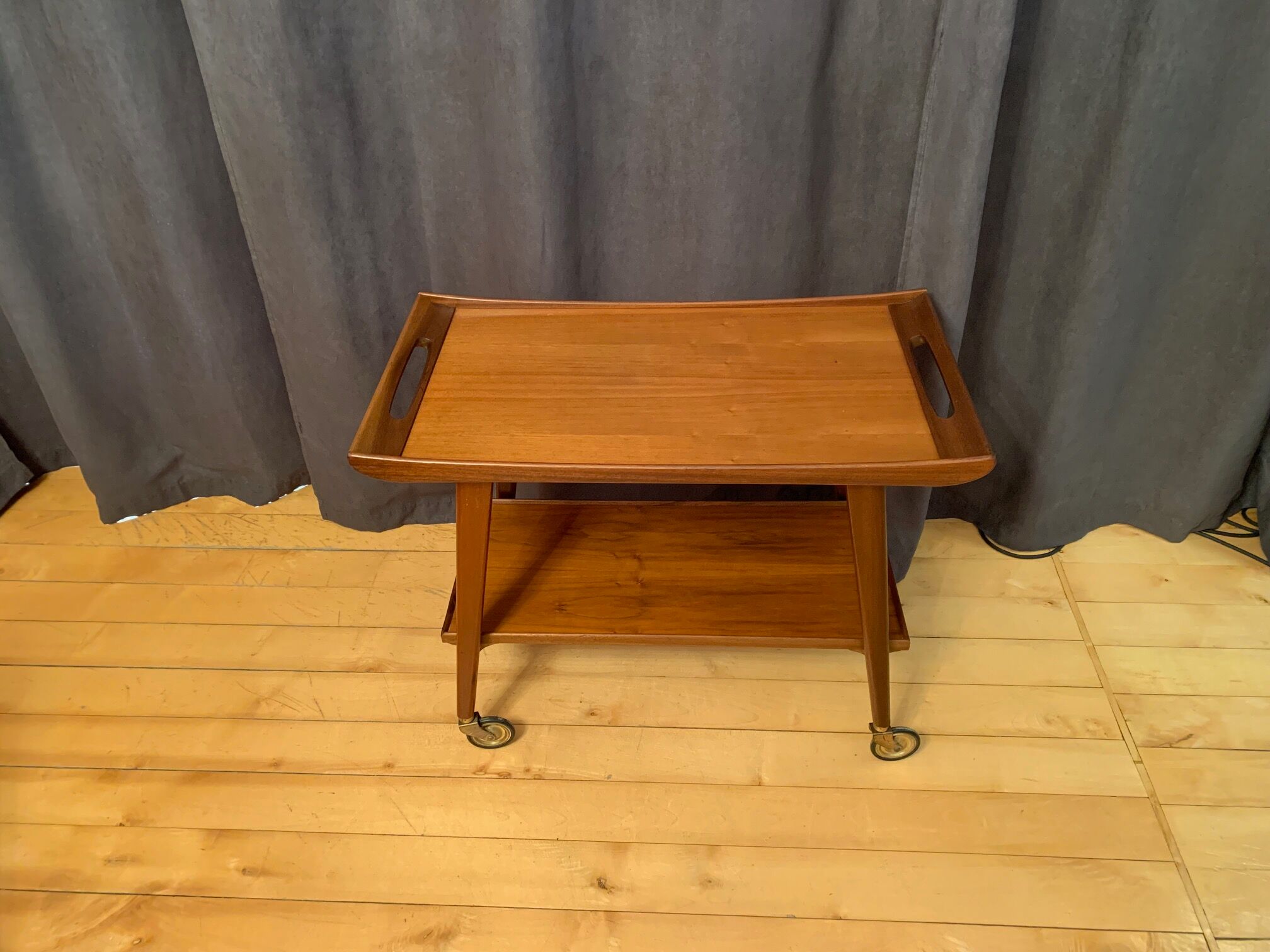 Opal Kleinmöbel bar cart, Germany, 1960s.