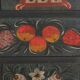 Antique painted pine wardrobe – Austro-Hungarian Empire, Year 1835
