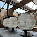 Suite of 3 70s holophanes