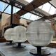 Suite of 3 70s holophanes