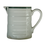 Large pitcher (2 Lite) porcelain Opaque H.B.C.M