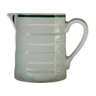 Pichet 2 litres porcelaine opaque H.B.C.M