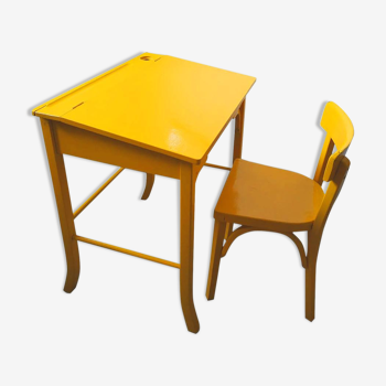 Ensemble table et chaise écolier