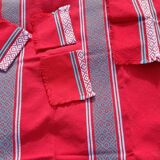 Nappe carrée et serviettes Basques