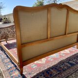 Louis XV style cherry bed