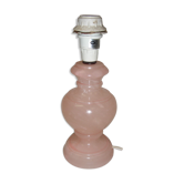 Pink marble lamp foot