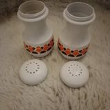 Vintage salt and pepper shakers from the 70s.