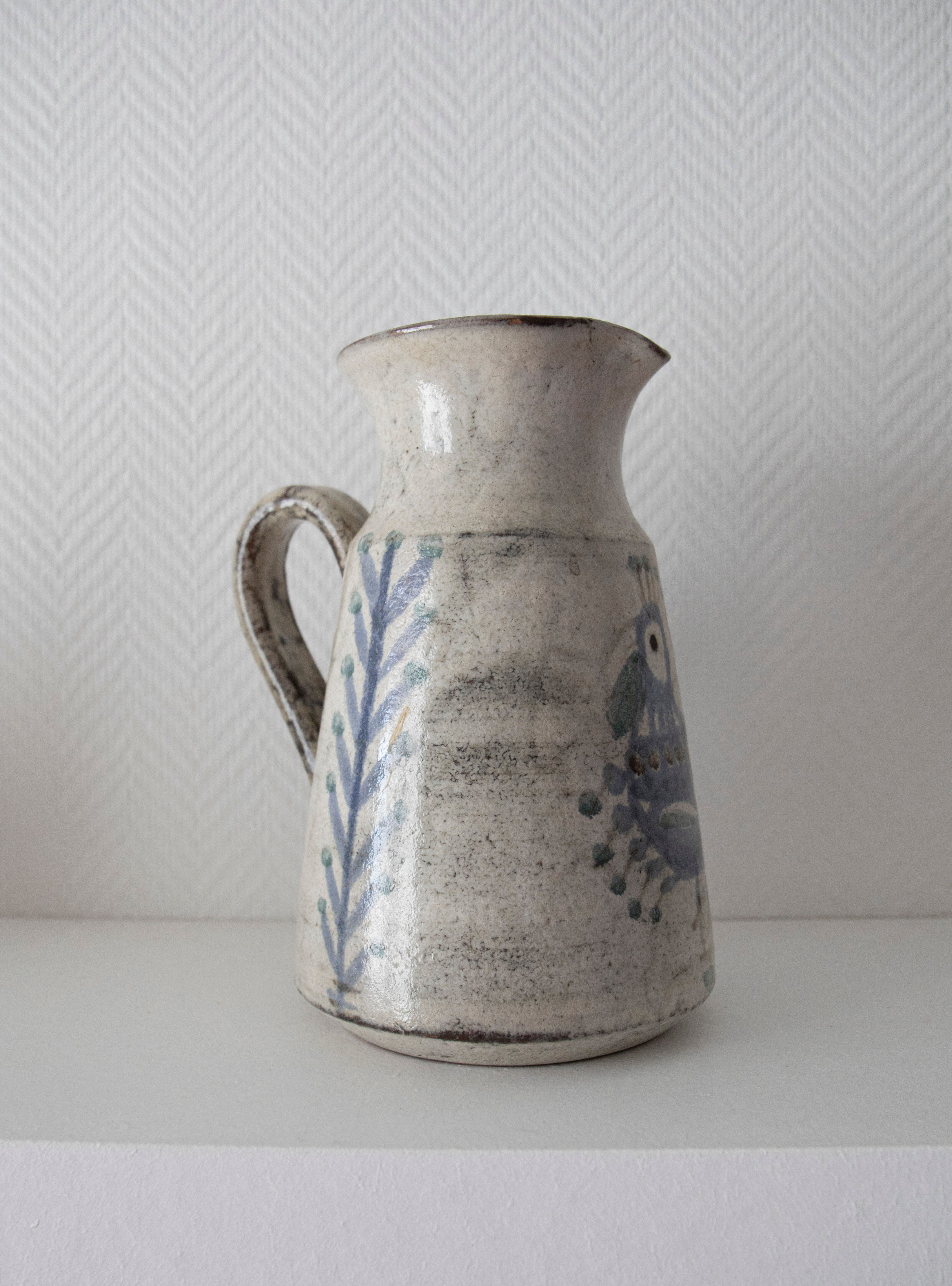 Ceramic pitcher "Le Murier" - Gustave Reynaud