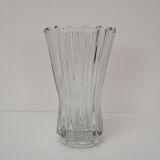 Art Crystal Glass Vase,Crystalex Novy Bor,1970's.