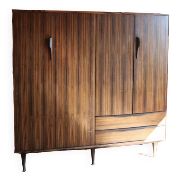 Armoire scandinave en ébène de macassar